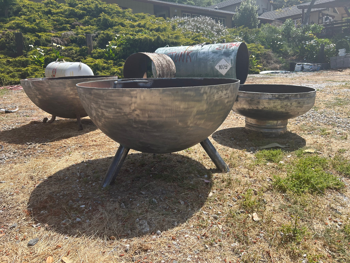 37" Fire Pit, "Lunar Lander"