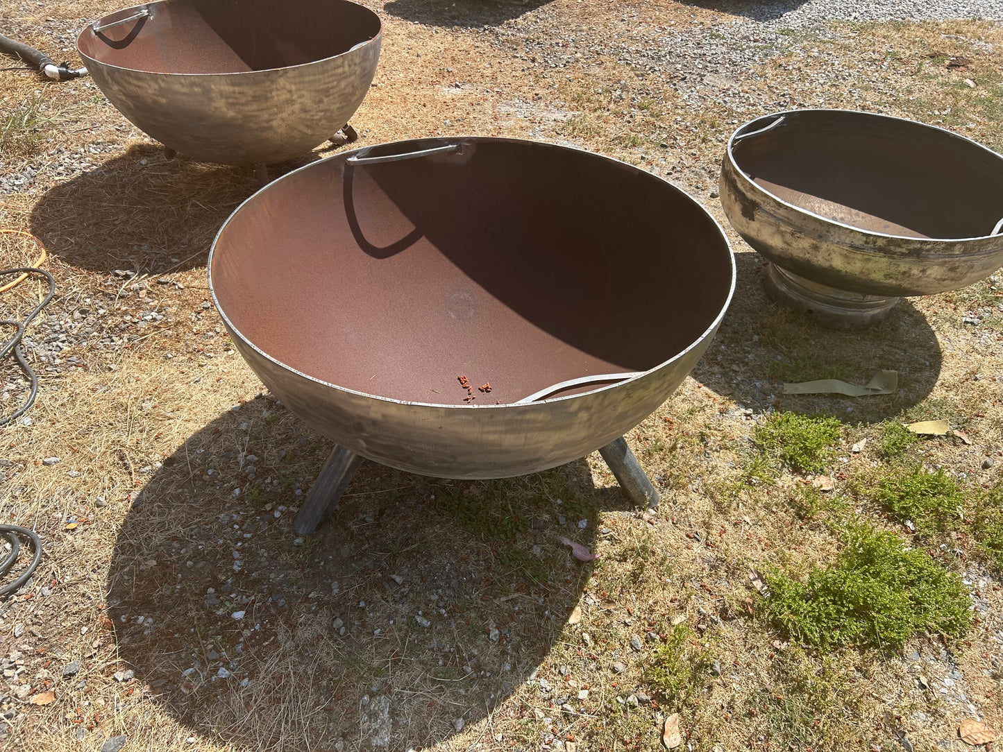 37" Fire Pit, "Lunar Lander"