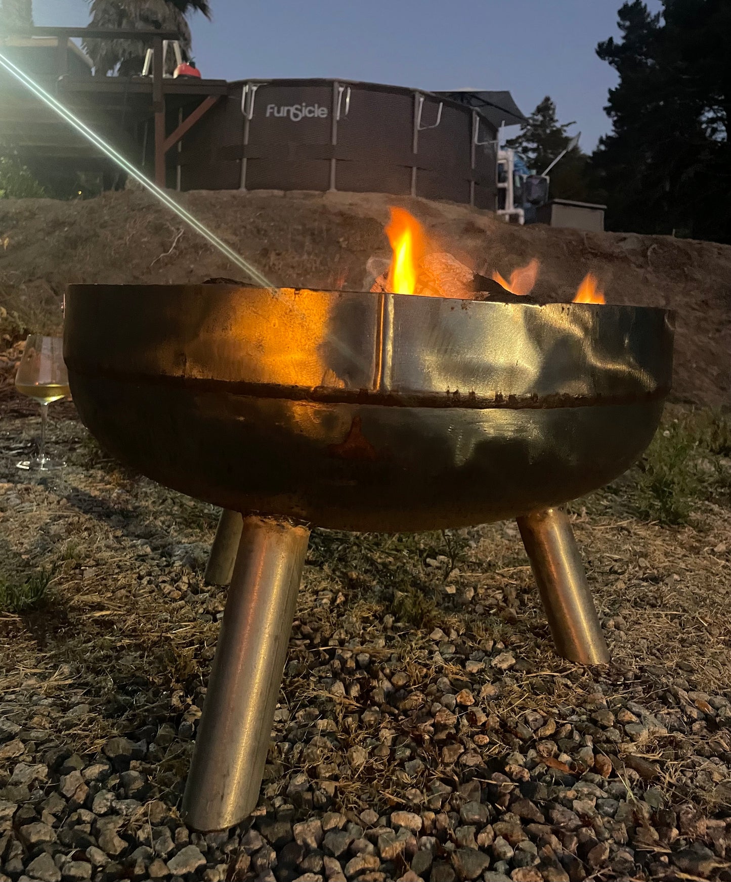 20" Fire Pit, "Little Lander"